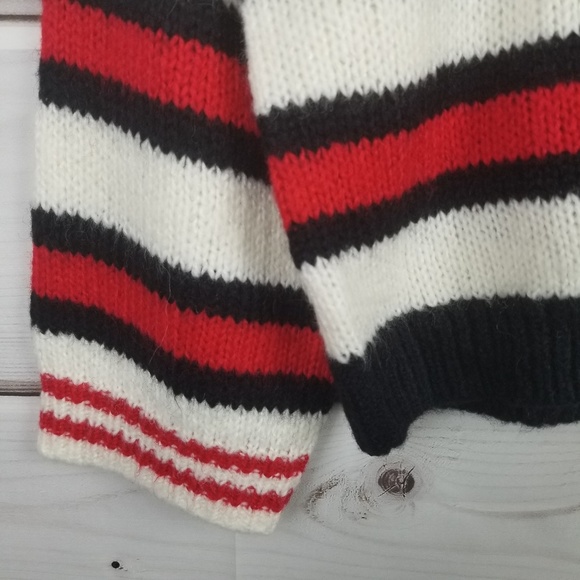 NWT BP. (Nordstrom) Button Shoulder Stripe Sweater - Picture 5 of 6